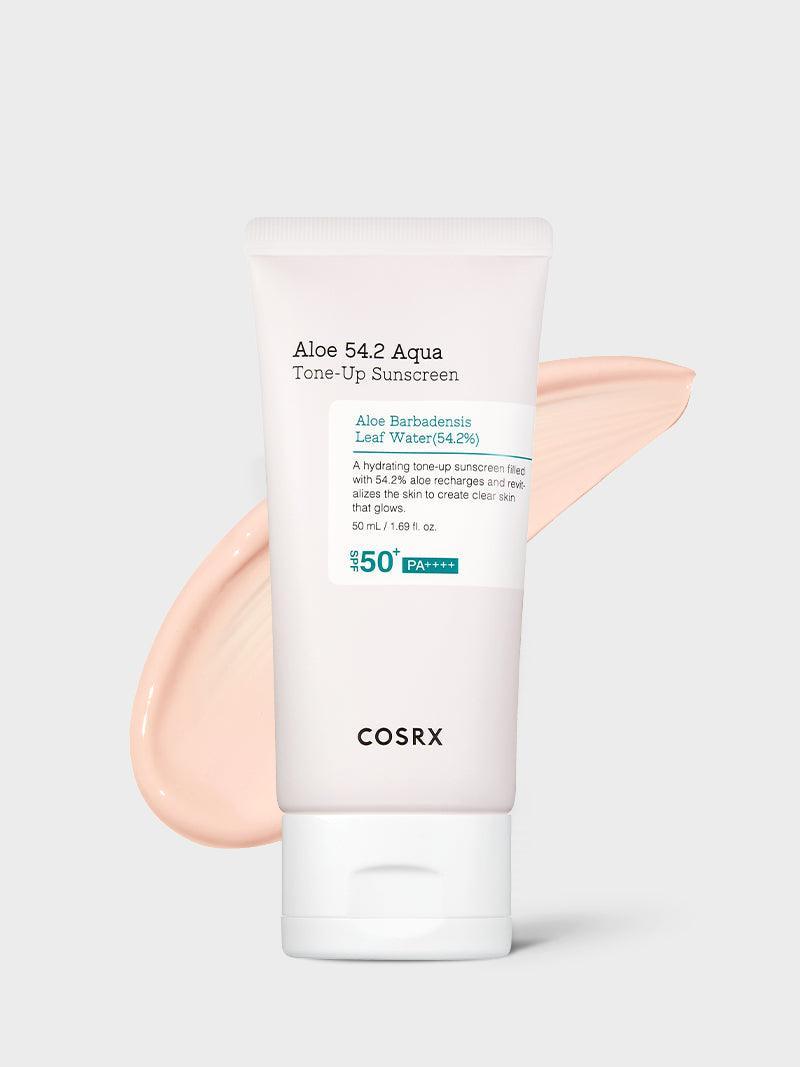 Aloe 54.2 Aqua Tone-up Sunscreen SPF 50+ PA++++ [HENTK]